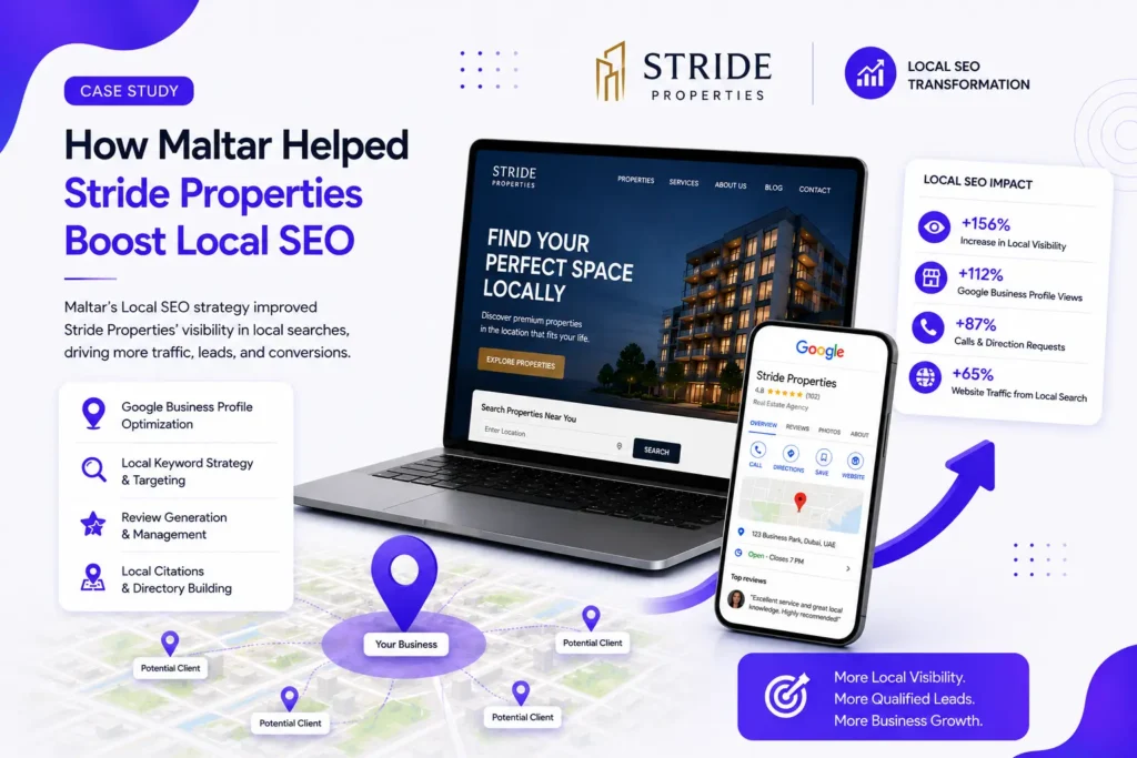 How Maltar Helped Stride Properties Boost Local SEO